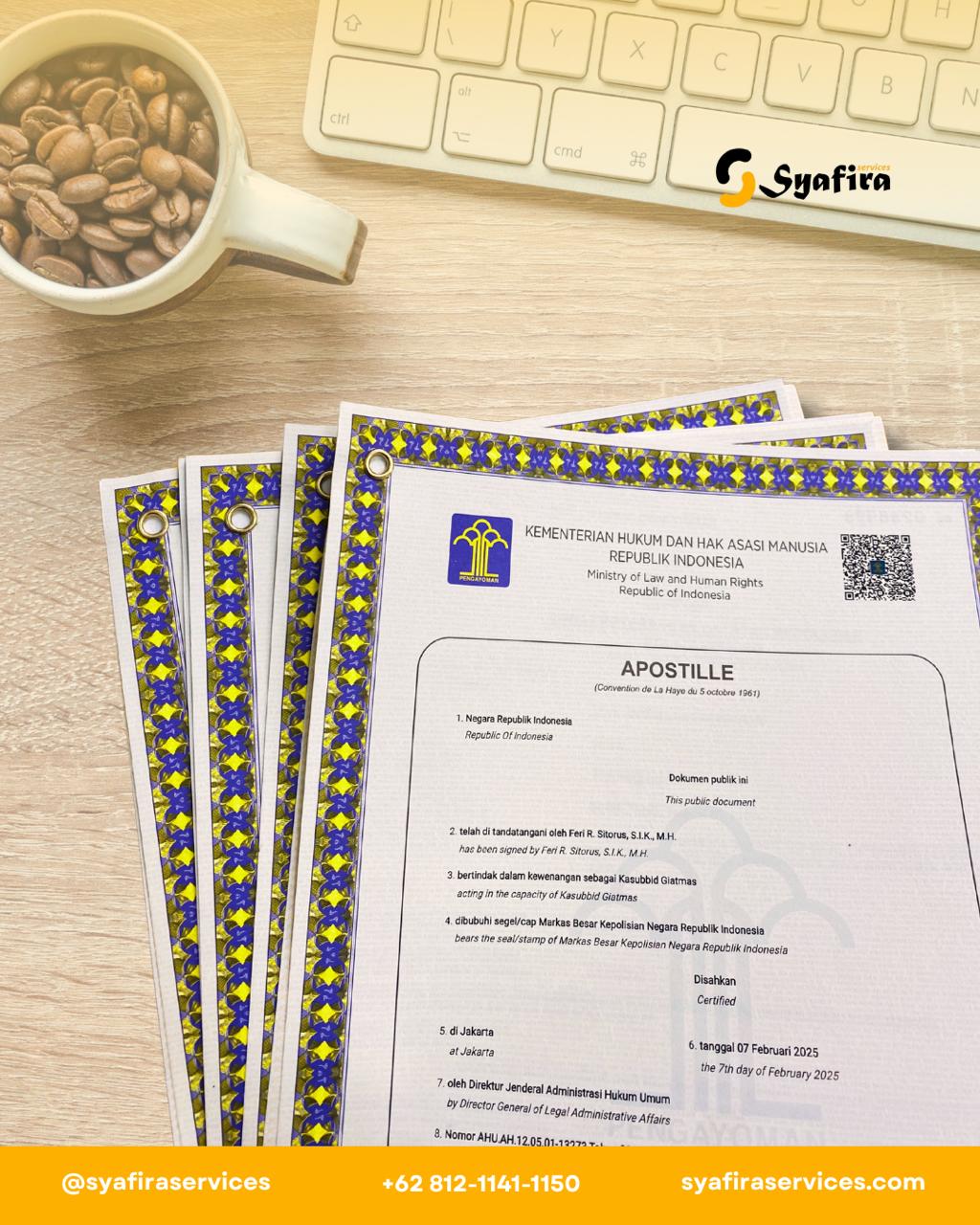 Jasa Apostille SKBM Murah dan Cepat