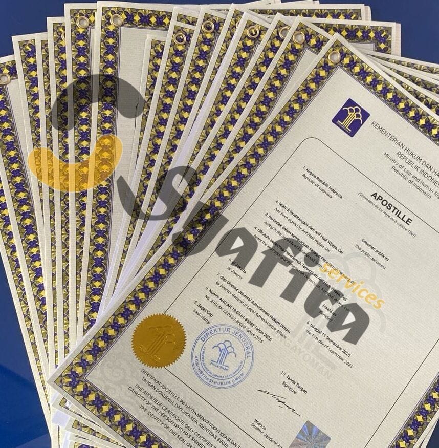 Jasa Apostille Dokumen Perusahaan Eskpor Impor