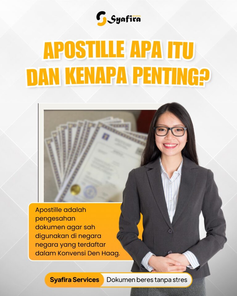 Jasa Apostille Dokumen