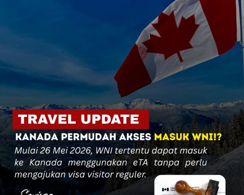 eTA Kanada untuk WNI: Syarat, Cara Apply & Perbedaannya dengan Visa Reguler 2026
