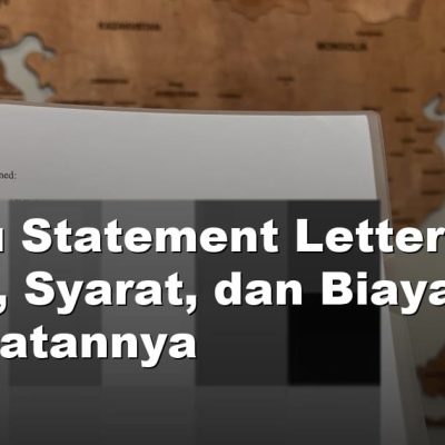 apa itu statement letter - Syafira Service
