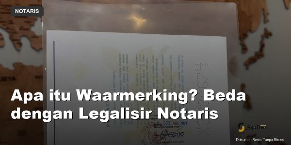apa itu waarmerking - Syafira Service