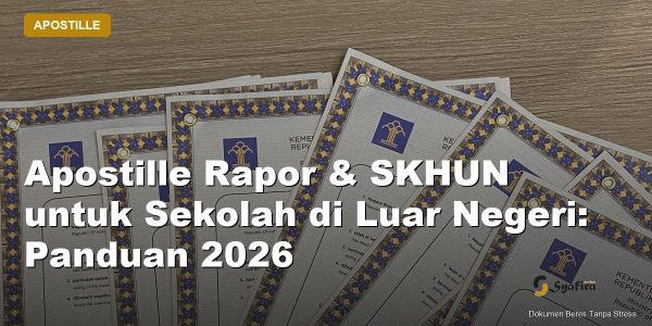 apostille rapor - Syafira Service