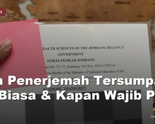 beda penerjemah tersumpah dan biasa - Syafira Service