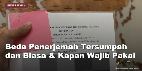 beda penerjemah tersumpah dan biasa - Syafira Service