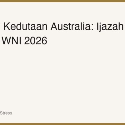 Legalisasi Kedutaan Australia: Panduan Lengkap untuk Ijazah & Dokumen Pribadi 2026