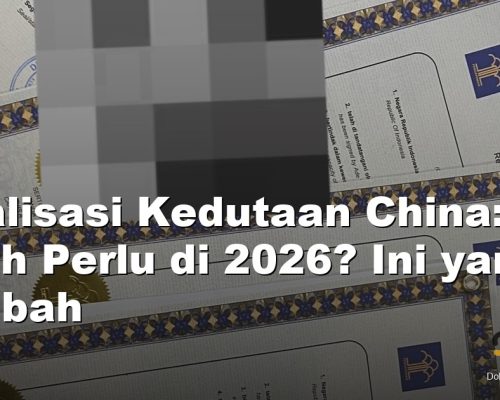 legalisasi kedutaan china - Syafira Service