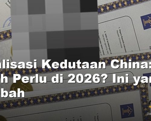 legalisasi kedutaan china - Syafira Service