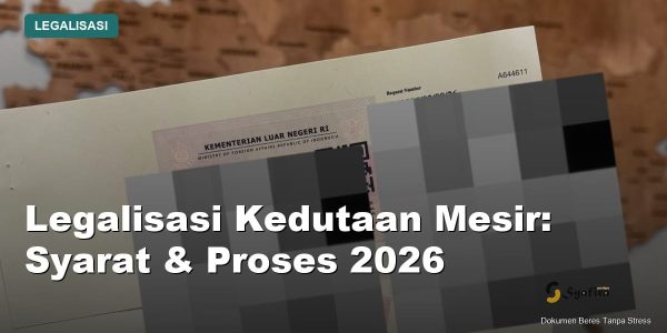legalisasi kedutaan mesir - Syafira Service