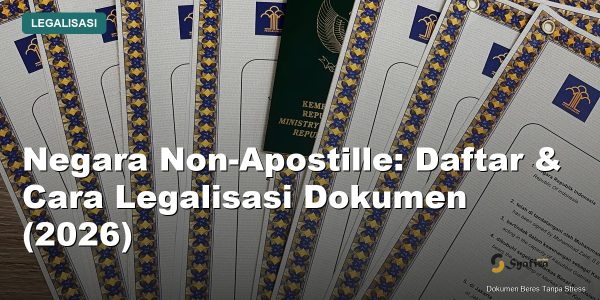 negara non apostille - Syafira Service