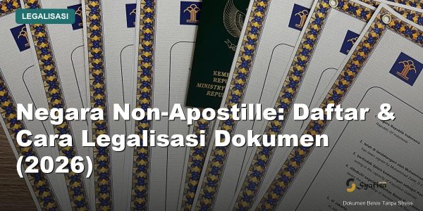 negara non apostille - Syafira Service
