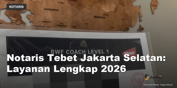 notaris tebet - Syafira Service